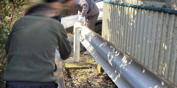 地域貢献活動！北天昌寺町のごみ集積所の周りを綺麗にしました。